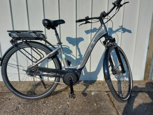 Ebike silber grau